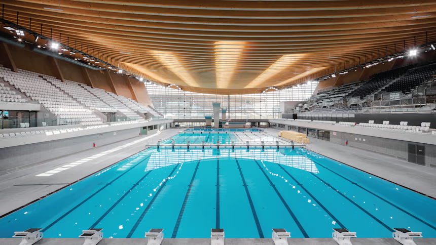 Paris Olympic Aquatic Centre| Foto: VenhoevenCS + Ateliers 234